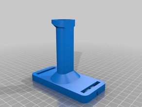 xyz davinci spool holder zip-tie attachment 3d printer accessories 3d print model - Mito3D