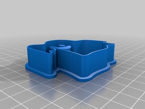ghost cookiecutter kitchen dining 3d print model - Mito3D