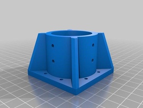 özel parametrik sabitleme tablo bacağım -openscad diy 3d print model - Mito3D