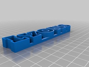 lyons mektuplar heykeller özelleştirilmiş 3d print model - Mito3D