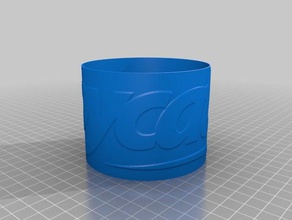 a imitação de cilindro nosso logotipo arte 3d print model - Mito3D