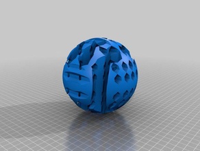 bio ball 3d l'impression 3d print model - Mito3D