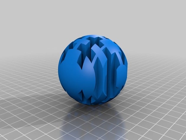 bio ball 3d l'impression 3D print model - Mito3D