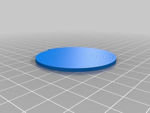 archimedean spiral coaster accessories customized 3d print model - Mito3D