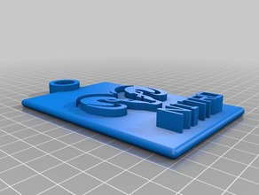 dodge nitro llavero llaveros personalizado 3d print model - Mito3D