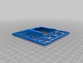 özelleştirilmiş lissajous resim çerçevesi v10 benim matematik sanat 3d print model - Mito3D