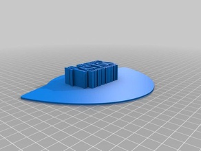 my customized keurig drip tray raised stencil kitchen dining 3d print model - Mito3D