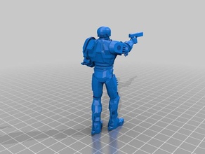 robocop les gens 3d print model - Mito3D