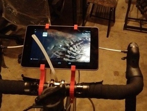 nexus 7 1st gen bike mount sport outdoors 3d print model - Mito3D