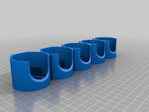 my customized parametric spice rack small dia other 3d print model - Mito3D