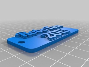 robofun 2015 organização personalizado 3d print model - Mito3D
