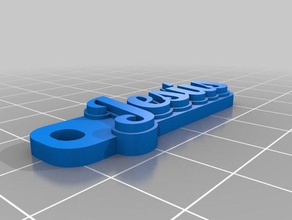 jesús organización personalizado 3d print model - Mito3D