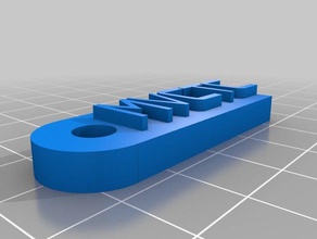 mvctc portachiavi organizzazione personalizzato 3d print model - Mito3D
