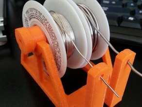 2 spool de solda titular eletrônica 3d print model - Mito3D