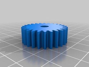 26t spur gear hobby customized 3d print model - Mito3D