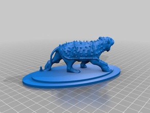 armored cat toy game accessories 3d print model - Mito3D