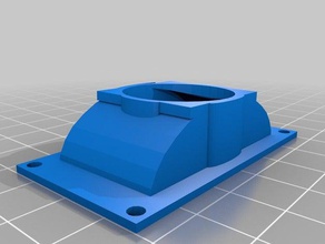 mini fabrikator eixo x 25mm ventoinha 3d impressão 3d print model - Mito3D
