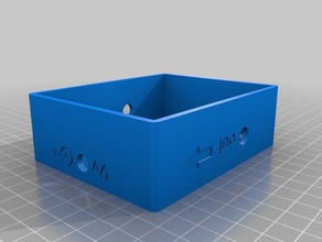 pedalino, 3pot-grandi musica pedale stomp box 3d print model - Mito3D