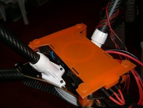 batterie support sky hero spy rctimer sous le cavalier véhicules 3d print model - Mito3D