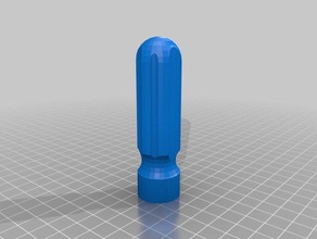 my customized 4mm drill bit handles tools 3d print model - Mito3D