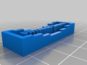 dj francis de aprendizaje personalizado 3d print model - Mito3D