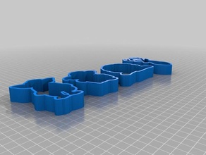 cookie cutters other 3d print model - Mito3D