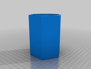 mon personnalisés baïonnette conteneur les conteneurs 3d print model - Mito3D