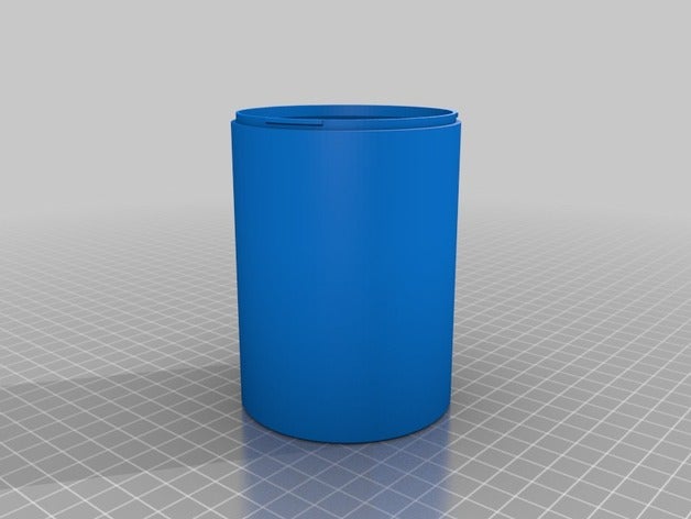 il mio personalizzati a baionetta contenitore contenitori 3D print model - Mito3D