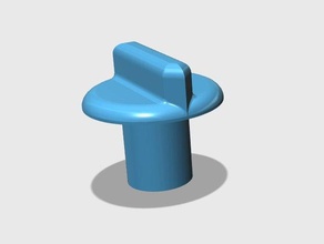 botão de faure substituição partes 3d print model - Mito3D
