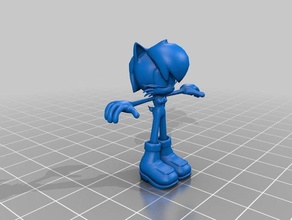 sally acorn sonic other 3d print model - Mito3D