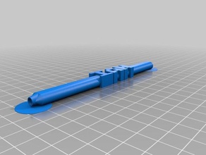 my customized bic word ian pen office 3d print model - Mito3D