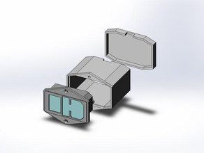 socket finger guard electronics 3d print model - Mito3D