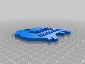 my customized keychain terry keychains 3d print model - Mito3D
