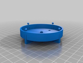 my customized internet button case electronics 3d print model - Mito3D