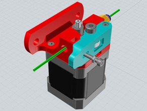 bowden extruder 625zz bearing 3d printer extruders 3d print model - Mito3D