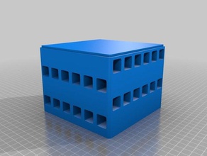 vassoio copic marker strumento i titolari scatole 3d print model - Mito3D