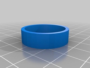 ring Größe 16 Schmuck angepasst 3d print model - Mito3D