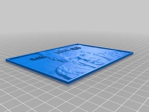 gerçek ortaya 2d sanat özelleştirilmiş 3d print model - Mito3D