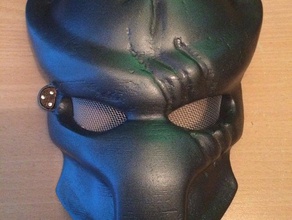 predator maskesi hedefleme LED kostüm cosplay kopya 3d print model - Mito3D