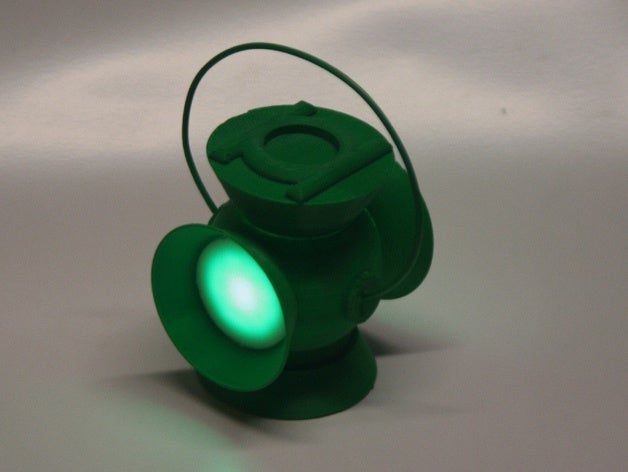 green lantern led lights remix toys games 3D print model - Mito3D