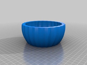 starry bowl 2 containers customized 3d print model - Mito3D