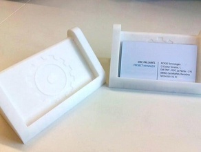 bcn3d de negocios titular la tarjeta oficina 3d print model - Mito3D