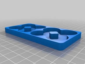 la bandeja de batería organización personalizado 3d print model - Mito3D