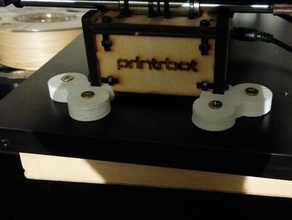 1405 printrbot simple makers edition feet holes 10 screws 3d printer accessories 3d print model - Mito3D