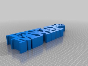 erkunden mdy Skulpturen angepasst 3d print model - Mito3D
