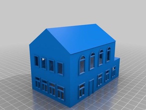 script de criar casas edifícios estruturas 3d print model - Mito3D