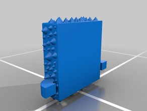 spike post holder 3d printing 3d print model - Mito3D