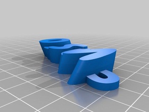 portachiavi organizzazione personalizzato 3d print model - Mito3D