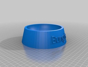 bowl cat bungie pets customized 3d print model - Mito3D