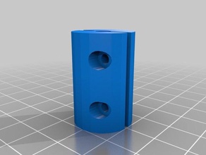 Achse Kupplung 5x5 Teile angepasst 3d print model - Mito3D